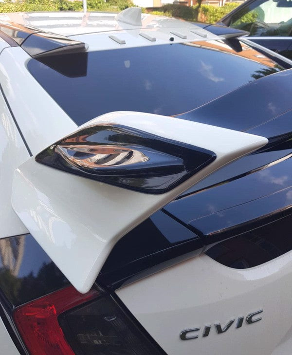 Maxton Spoiler Side Extensions Honda Civic X Type R - Gloss Black