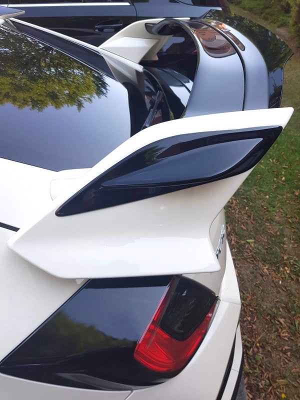 Maxton Spoiler Side Extensions Honda Civic X Type R - Gloss Black