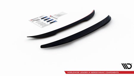 Maxton Spoiler Cap Mini Cooper / One R50 - Gloss Black