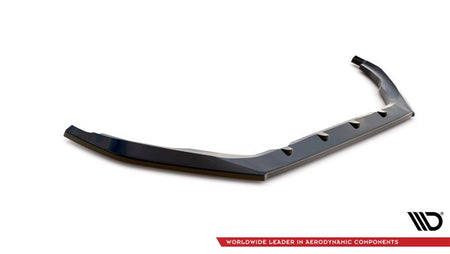 Maxton Front Splitter V.1 Peugeot 208 Gti Mk1 - Gloss Black