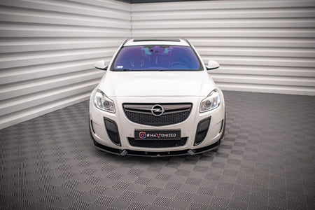 Maxton Front Splitter V.2 Opel Insignia Opc Mk1 - Gloss Black