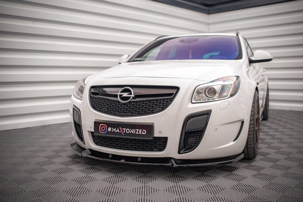 Maxton Front Splitter V.2 Opel Insignia Opc Mk1 - Gloss Black