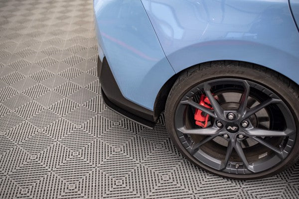 Maxton Street Pro Rear Side Splitters Hyundai I30 N Fastback Mk3 Facelift - Black