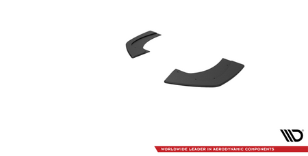 Maxton Street Pro Rear Side Splitters Hyundai I30 N Fastback Mk3 Facelift - Black