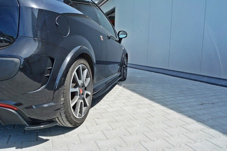 Maxton Side Skirts Diffusers Fiat Punto Evo Abarth - Gloss Black
