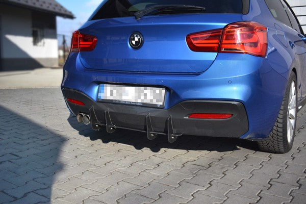 Maxton BMW 1 F20/F21 M-Power Facelift - Rear Diffuser V.1