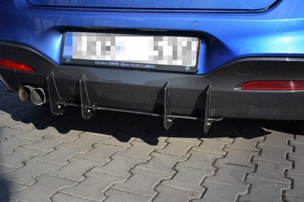 Maxton BMW 1 F20/F21 M-Power Facelift - Rear Diffuser V.1