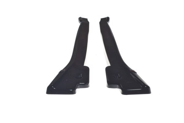 Maxton Side Skirts Diffusers For BMW X5 G05 M-Pack - Gloss Black