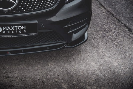 Maxton Front Splitter V.1 Mercedes-Benz V-Class Amg-Line W447 Facelift - Gloss Black