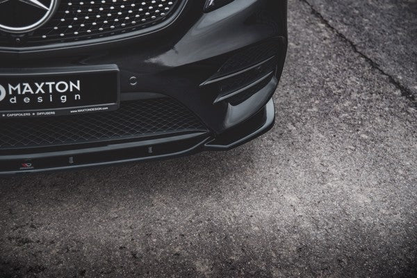 Maxton Front Splitter V.1 Mercedes-Benz V-Class Amg-Line W447 Facelift - Gloss Black