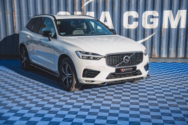 Maxton Front Splitter V.2 Volvo Xc60 Mk2 R-Design - Gloss Black