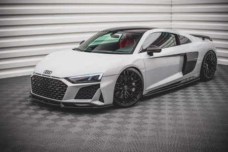 Maxton Side Skirts Diffusers Audi R8 Mk2 Facelift - Gloss Black