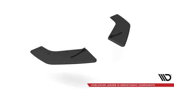 Maxton Street Pro Rear Side Splitters Hyundai I30 N Hatchback Mk3 Facelift - Black