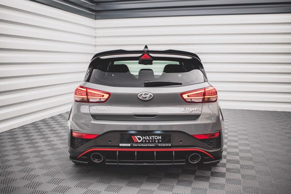 Maxton Street Pro Rear Side Splitters Hyundai I30 N Hatchback Mk3 Facelift - Black