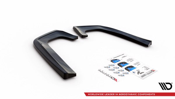 Maxton Rear Side Splitters V.2 Mercedes-Benz Gle Coupe 63Amg C292 - Gloss Black
