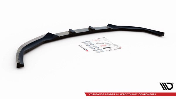 Maxton Front Splitter V.1 Dodge Charger Rt Mk7 Facelift - Gloss Black