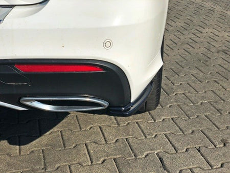 Maxton Rear Side Splitters Mercedes Gle W166 Amg-Line - Gloss Black