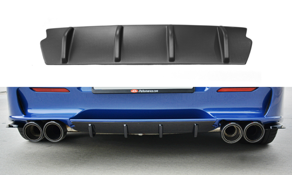 Maxton Rear Valance Alfa Romeo 156 Gta Sw  - Gloss Black