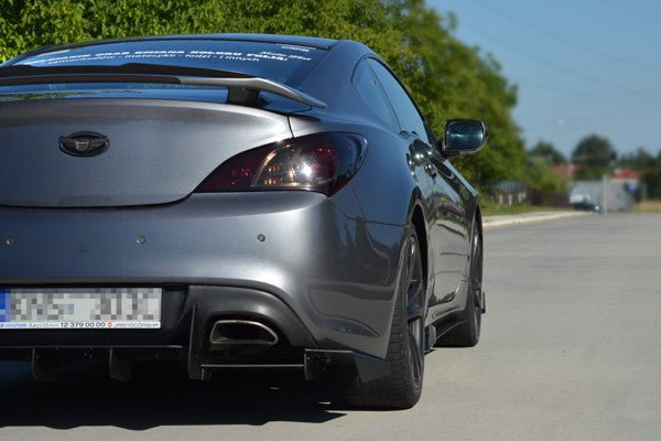 Maxton Spoiler Extension Hyundai Genesis Coupé Mk.1 - Gloss Black