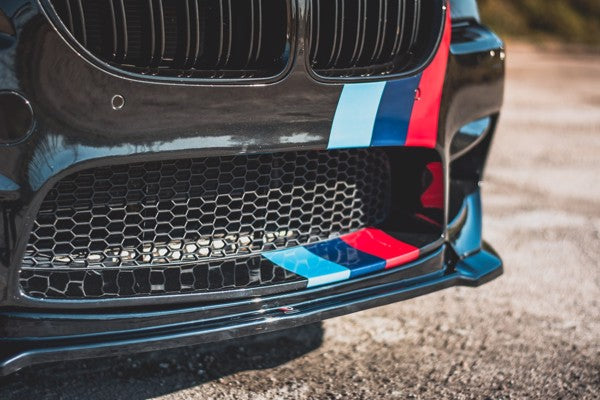 Maxton Front Splitter V.2 BMW M6 F06 Gran Coupe - Gloss Black