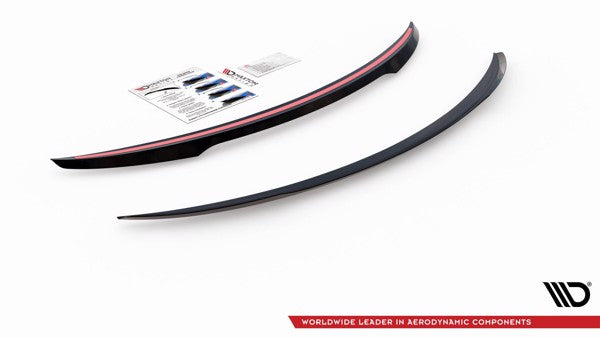 Maxton Spoiler Cap Opel Insignia Mk. 1 Opc Facelift - Gloss Black