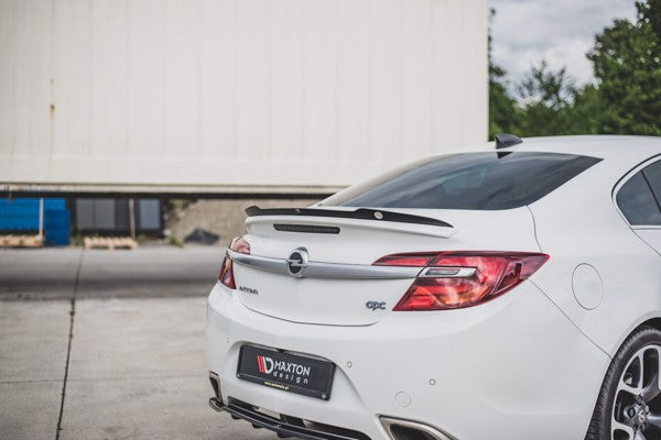 Maxton Spoiler Cap Opel Insignia Mk. 1 Opc Facelift - Gloss Black
