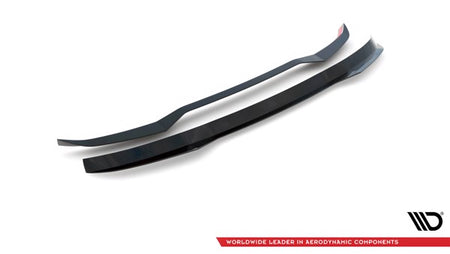 Maxton Spoiler Cap V.2 BMW X4 M-Pack G02 Facelift - Gloss Black