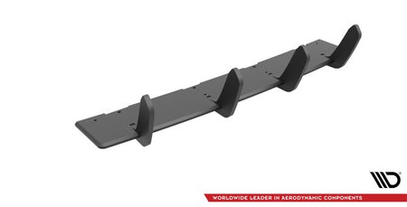 Maxton Street Pro Rear Diffuser Audi S3 Sportback 8V Facelift - Black