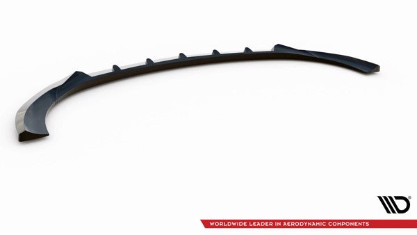 Maxton Front Splitter V.2 Mercedes-Benz E Amg-Line W213 Facelift - Gloss Black