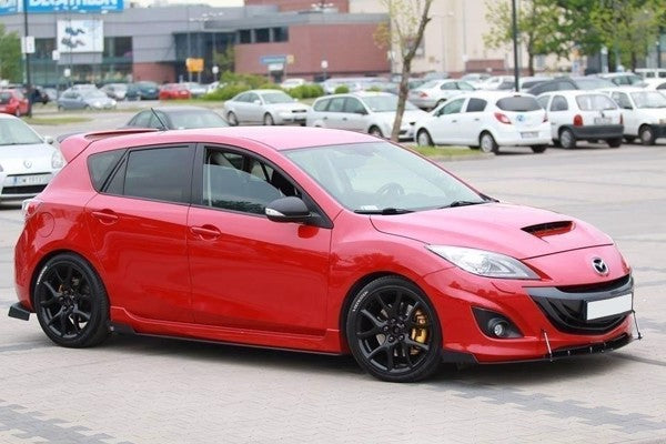 Maxton Racing Side Skirts Diffusers Mazda 3 Mk2 Mps