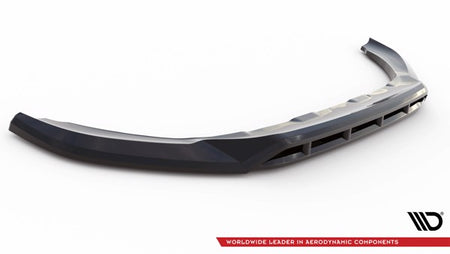 Maxton Front Splitter Volvo Xc60 R-Design Mk1 Facelift - Gloss Black