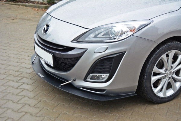 Maxton Front Racing Splitter Mazda 3 Mk2 Sport (Preface)