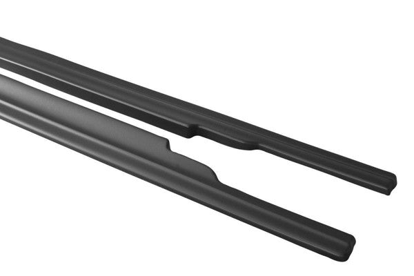 Maxton Side Skirts Diffusers Mercedes C-Class S205 63Amg Estate - Gloss Black