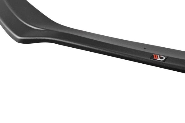 Maxton Front Splitter V.2 Audi S4 B8 Fl - Gloss Black