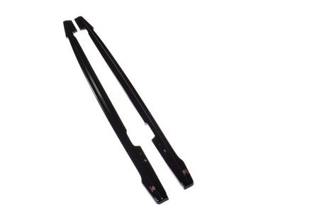 Maxton Side Skirts Diffusers BMW 1 E81/ E87 Facelift - Gloss Black