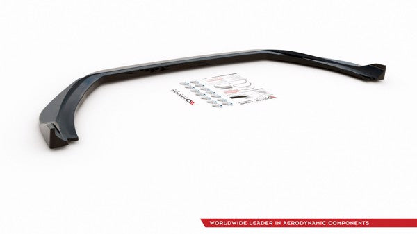 Maxton Front Splitter V.4 Ford Fiesta Mk8 St / St-Line - Gloss Black