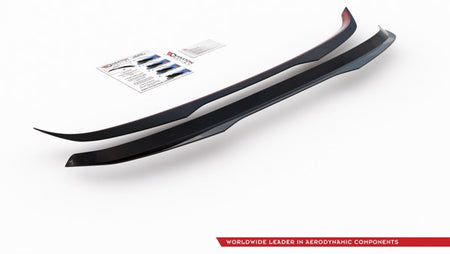 Maxton Spoiler Cap V.2 Hyundai I30 N Mk3 / Mk3 Fl Hatchback - Gloss Black