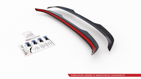 Maxton Spoiler Cap V.2 Hyundai I30 N Mk3 / Mk3 Fl Hatchback - Gloss Black