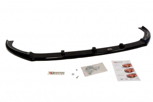Maxton Front Splitter VW Golf VIi For Sport Pack - Gloss Black
