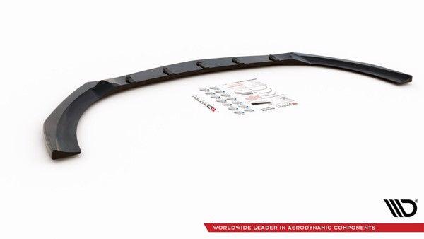 Maxton Front Splitter V.1 Mercedes-Benz Cla Amg-Line C118 - Gloss Black