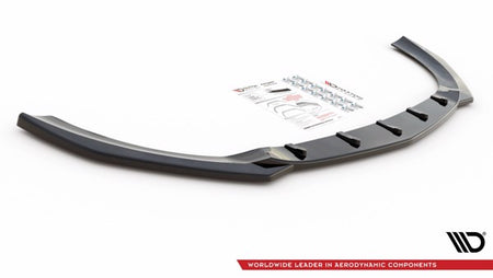 Maxton Front Splitter V.1 Mercedes-Benz Cla Amg-Line C118 - Gloss Black