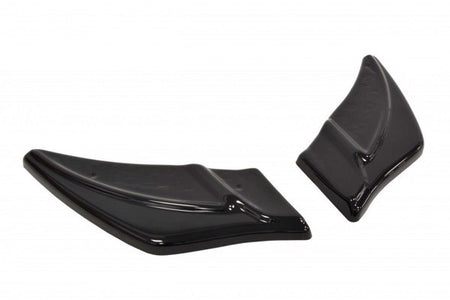 Maxton Rear Side Splitters V.2 VW Golf VIi R - Gloss Black