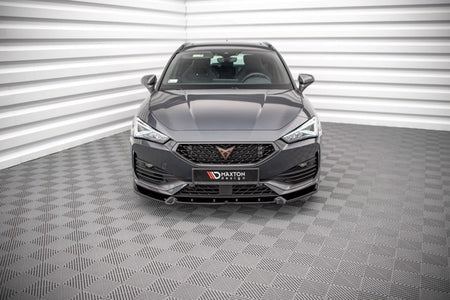 Maxton Front Splitter V.1 Cupra Leon - Gloss Black