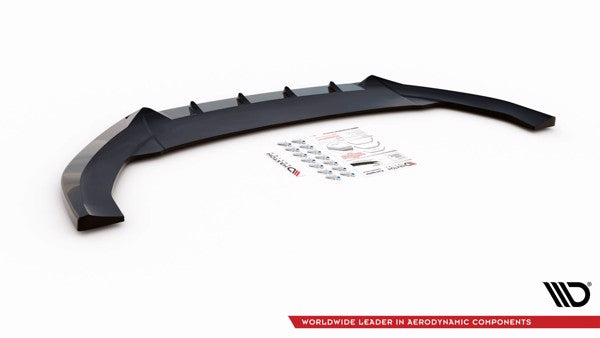 Maxton Front Splitter V.1 Cupra Leon - Gloss Black