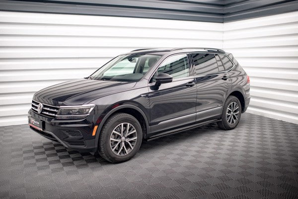 Maxton Side Skirts Diffusers Volkswagen Tiguan Allspace Mk2 - Gloss Black