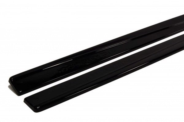 Maxton Side Skirts Diffusers Honda Civic Ix Type R - Gloss Black