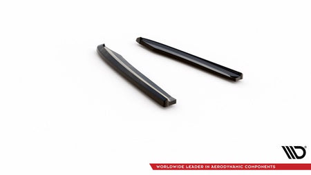 Maxton Rear Side Splitters Audi S8 D4 - Gloss Black