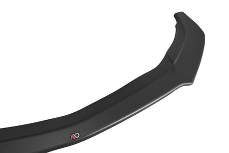 Maxton Front Splitter V.2 Mercedes Cla A45 Amg C117 Facelift - Gloss Black