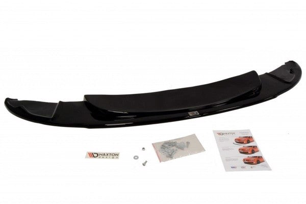 Maxton Front Splitter BMW 1 E87 M-Design - Gloss Black