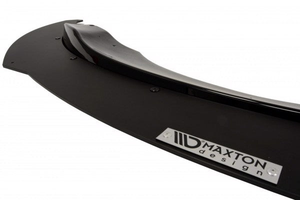 Maxton Front Racing Splitter BMW M3 E92 / E93 (Preface Model) - ABS+Gloss Black